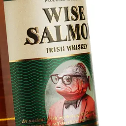 Віскі Wise Salmon Irish Whiskey 40% 0.5 л - мініатюра 3