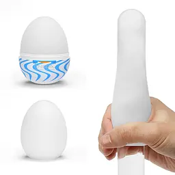 Мастурбатор-яйце Tenga Egg Wind Tenga 42-50000840000; SO5494 92185 - мініатюра 3