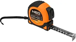Рулетка Super Black 7.5мx25мм з фіксатором змотування Neo Tools hoz0013733