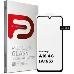Скло захисне Armorstandart Pro Samsung A16 4G (A165) Black (ARM80171)