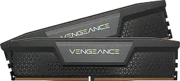Оперативна пам'ять Corsair 64GB (2x32GB) DDR5 6000MHz Vengeance Black (CMK64GX5M2B6000Z40) - мініатюра 2