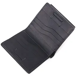 Шкіряний гаманець GRANDE PELLE 9,5х10х1,5 см acs0023999 - мініатюра 4