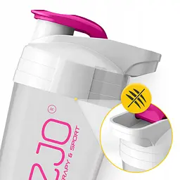 Шейкер спортивний 4FIZJO Ultra 700 мл White/Pink (P-5905973407069) - мініатюра 8