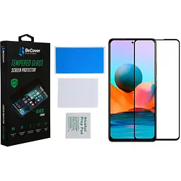 Захисне скло BeCover для Xiaomi Redmi Note 10 5G Black (706653) - мініатюра 2