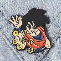 Значок Сон Гоку аніме Перл Дракона Dragon Ball DB 22.03.400 - мініатюра 3