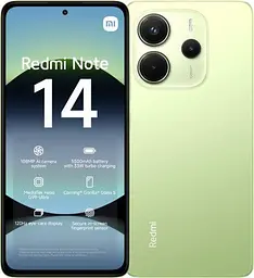 Смартфон Xiaomi Redmi Note 14 8/256GB Lime Green (with charger) - мініатюра 5