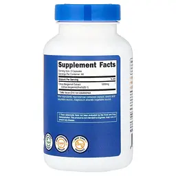 Цитрусовий бергамот Nutricost 1200 мг 120 капсул - мініатюра 2