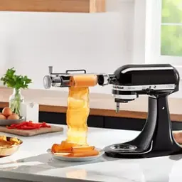 Насадка для листового нарізання KitchenAid 5KSMSCA 2 ножа колір металічний - мініатюра 6