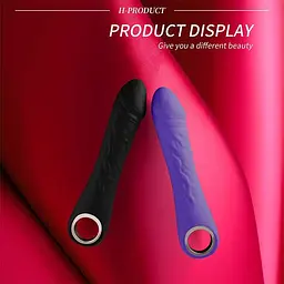 Вібратор для стимуляції точки G Lastic Nyx USB, фіолетовий - мініатюра 2
