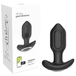 Анальна пробка зі смарт управлінням B - Series Lyla Vibrating Anal Plug, APP - мініатюра 10