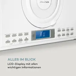Акустична стереосистема Auna Wallie Microsystem CD (10033228) - мініатюра 7