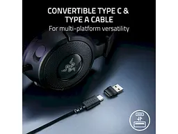 Навушники з мікрофоном Razer Kraken V4 X Black (RZ04-05180100-R3M1) - мініатюра 5