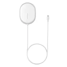 Бездротовий зарядний пристрій Baseus Light Magnetic 15W для iPhone 12 Білий (WXQJ-02) - мініатюра 6