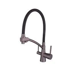 Змішувач для кухні під осмос Globus Lux LAZER GLLR-0700-11-GRAPHITE - мініатюра 2