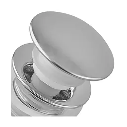 Донний клапан для раковини Zerix BV-02 без переливу автоматичний Click-Clack 1 1/4″ ZX6015 - мініатюра 7