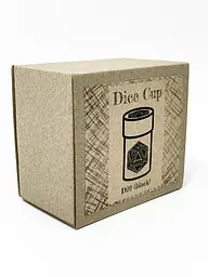 Настільна гра Планета Ігор Чаша для кубиків D20 (чорна) (Dice cup D20 black) (pi-dc004) - мініатюра 9