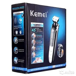 Стайлер Kemei KM 1832-a Чорно-сріблястий (618548033) - мініатюра 9