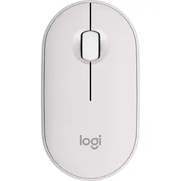 Бездротова миша Logitech Pebble Mouse 2 M350s White Bluetooth (910-007013)