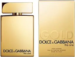 Оригінал Dolce & Gabbana The One Gold Pour Homme Intense 50 мл Парфумована вода - мініатюра 2