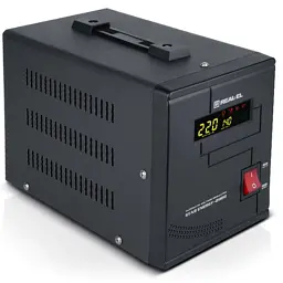 Стабілізатор REAL-EL STAB ENERGY-2000 (EL122400013) - мініатюра 3