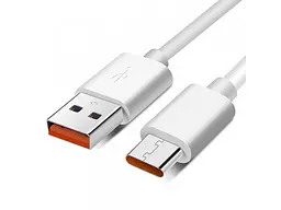Кабель Xiaomi USB Type-A to USB Type-C White (BHR4915CN)