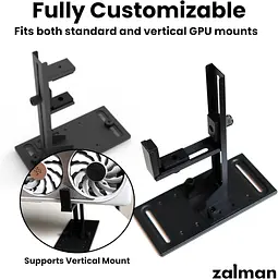 Підставка для відеокарти Zalman VS2 Black (ZM-VS2) - мініатюра 10