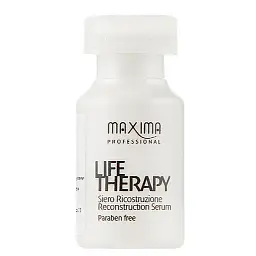 Сироватка для волосся Maxima Life Therapy Reconstruction Serum відновлювальна 6 шт. x 12 мл - мініатюра 2