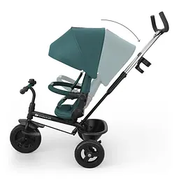 Триколісний велосипед Kinderkraft Aston 2 Plus Green (KRASTO02GREPL00) - мініатюра 4