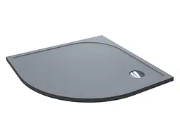 Душовий піддон Miraggio Madrid 900 mirastone gray 0000644 Сірий