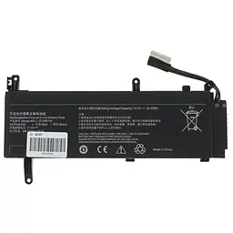 Акумулятор Xiaomi G15B01W (Mi Gaming Laptop 2019) 15.2V 3620 mAh 55.02Wh Black - мініатюра 3