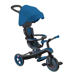 Дитячий велосипед Globber Explorer Trike 4 в 1, синій (634-100) - мініатюра 1