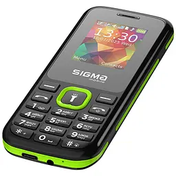 Мобільний телефон Sigma X-style 171 MINI Track Black-Green (4827798813720) - мініатюра 5