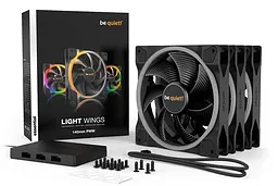 Вентилятор be quiet! Light Wings 140mm PWM Triple Pack (BL078) - мініатюра 5