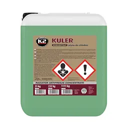 Антифриз K2 Kuler Konc G11 концентрат зелений 23кг K20495-W416Z