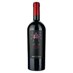 Вино Mottura Vini Primitivo di Manduria Stilio DOC, красное, сухое, 0,75 л