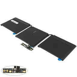 Акумулятор для ноутбука Apple A2171 (A2159 Apple MacBook Pro 13) 11.4V 5103 mAh 58.2Wh Black - мініатюра 2