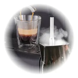 Кавоварка Trisa 6219.4112 Barista Plus антрацит (5653) - мініатюра 4