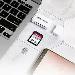 Кардрiдер Transcend USB 3.0 microSD/SD White (TS-RDF5W) - мініатюра 3
