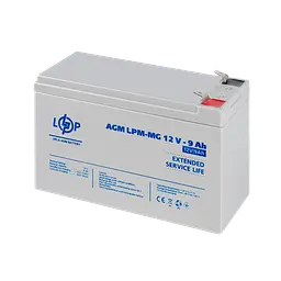 Акумулятор мультигелевий LPM-MG 12V - 9 Ah - мініатюра 4