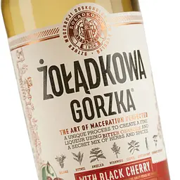 Лікер Zoladkowa Gorzka Black Cherry 30% 0.5 л - мініатюра 5