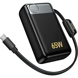 Портативний акумулятор Hoco Q53 Skillful 65W 12000mAh black - мініатюра 3