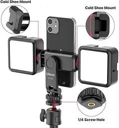 Тримач для телефону Ulanzi Vijim Plastic Cell Phone Holder UV-2575 ST-06S Black - мініатюра 4