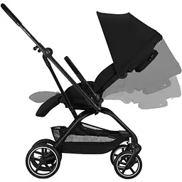 Візок Cybex Eezy S Twist+ 2 BLK Magic Black з бампером (526000843) - мініатюра 9