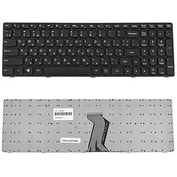 Клавіатура для ноутбука LENOVO (G500 G505 G510 G700 G710) ukr чорний