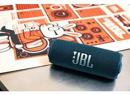 Портативная колонка JBL FLIP7-BLU Bluetooth 5.4 IP68 35Вт Blue - мініатюра 11