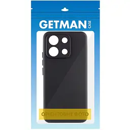 Чохол TPU GETMAN Liquid Silk Full Camera для Xiaomi Redmi A1+ / Poco C50 / A2+ Чорний / Black - мініатюра 2