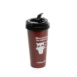 Термокухоль Holmer TC-0500-DR Coffee Time 500 мл червоний (TC-0500-DR Coffee Time) - мініатюра 4