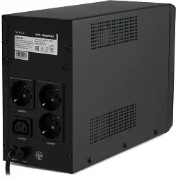 Пристрій безперебійного живлення Vinga LED 1200VA ( VPC-1200PRM3 ) (VPC-1200PRM3) - мініатюра 4