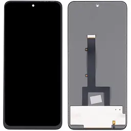 Дисплей Infinix Zero X / Zero X Pro чорний, TFT, без функції відбитка пальця