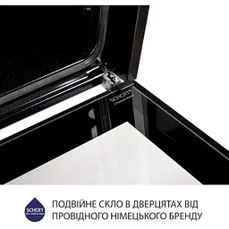 Духова шафа Minola EO 674 Dove Gray сіра - мініатюра 3